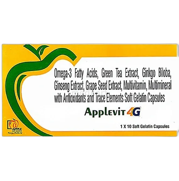 applevit 4g softgel capsule 10's